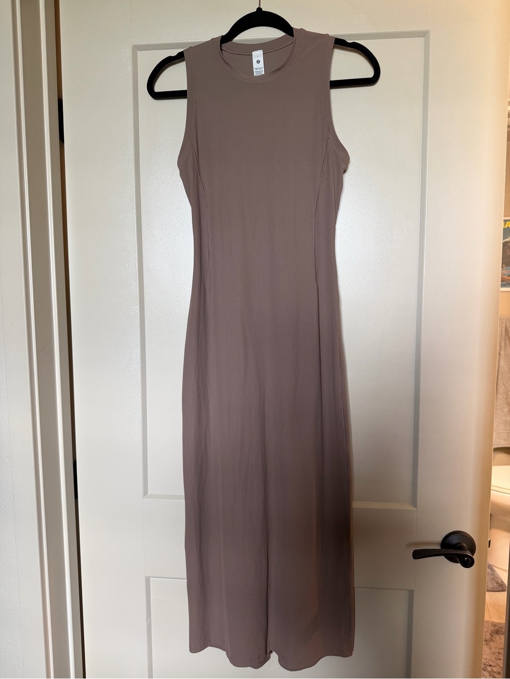 Lululemon All Aligned Ribbed Midi Dress